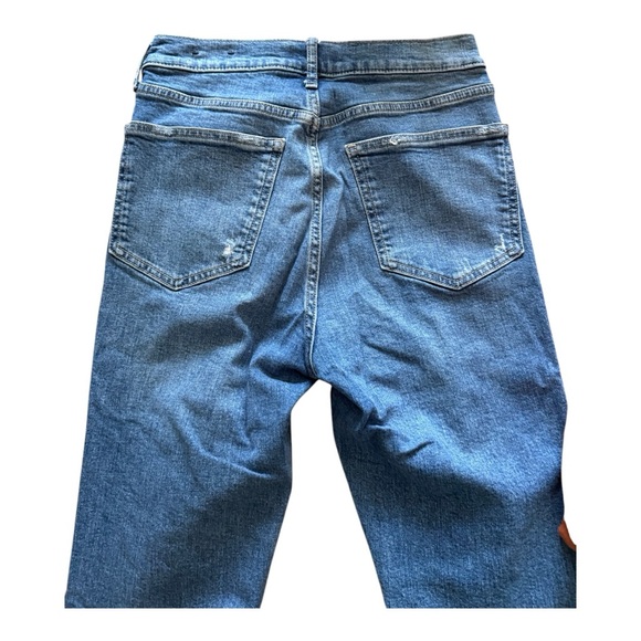 Gap Vintage Distressed High Rise Slim Jeans - Picture 6 of 8